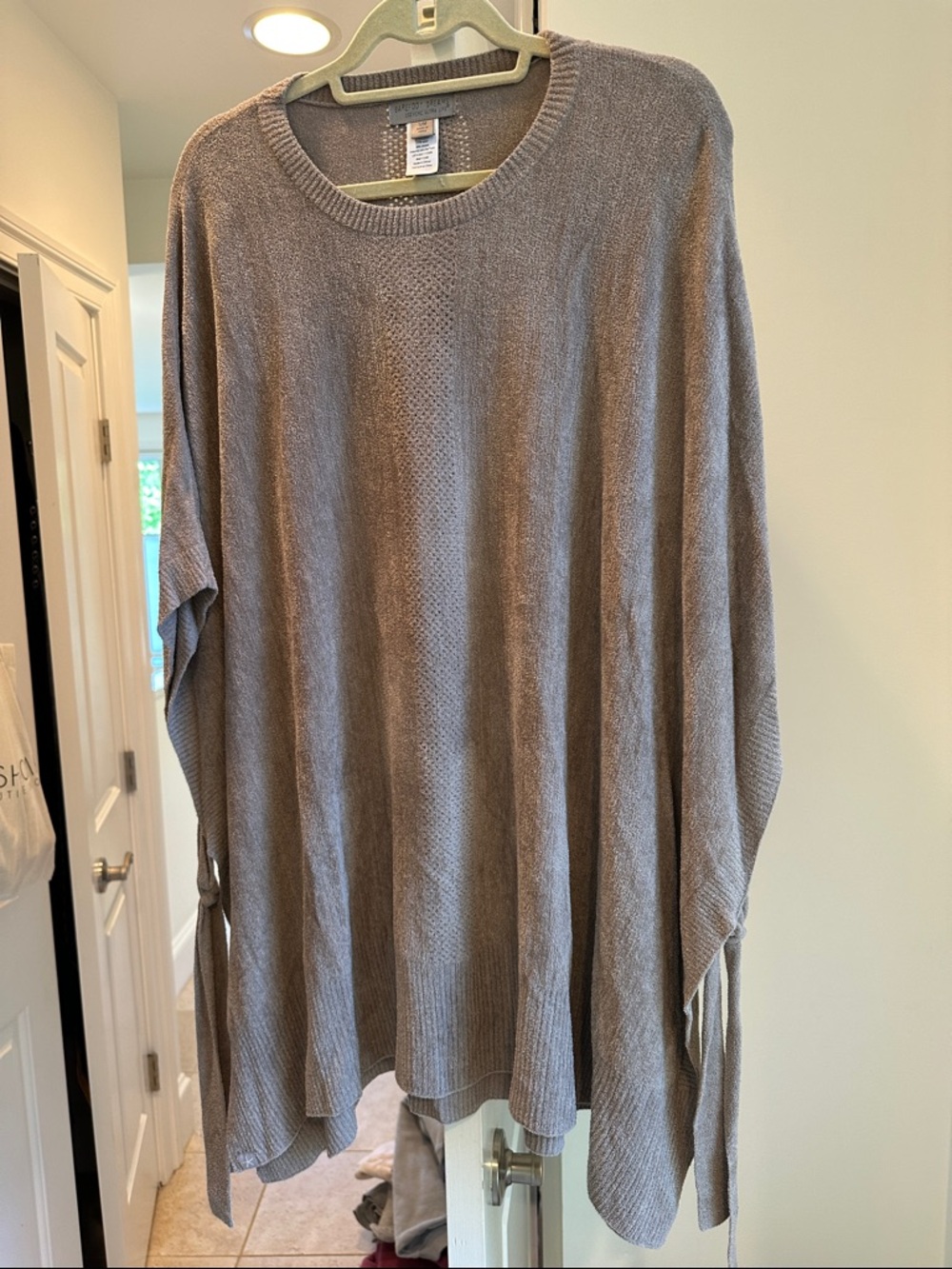 Barefoot Dreams Cozychic Ultra Lite Knit Cardigan - Taupe